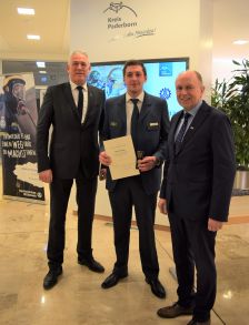 THW-Einsatzkräfte erhalten Bundesflutmedaille - Fluthilfe 2021 © Kreis Paderborn
